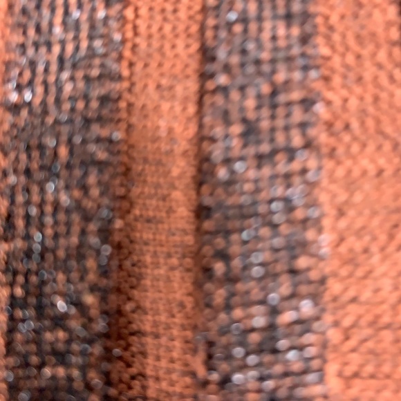 Olsen Collection Brown striped sweater size 12 - Picture 7 of 9